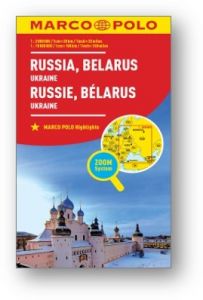 Russia, Belarus, Ukraine Map