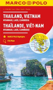 Thailand, Vietnam, Laos and Cambodia Marco Polo Map
