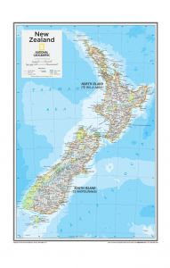 New Zealand - Atlas of the World, 10th Edition Map