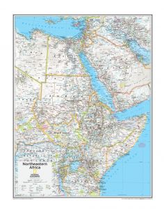 Northeastern Africa - Atlas of the World, 10th Edition Map