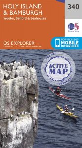 OS Explorer Active - 340 - Holy Island & Bamburgh