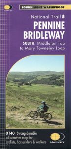 Harvey National Trail Map - Pennine Bridleway SOUTH ROUTE ONLY