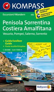 Kompass Maps - Penisola Sorrentina - Costiera Amalfitana 682