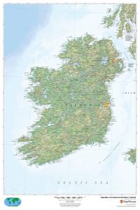 Republic of Ireland & Northern Ireland Map