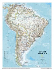 South America Classic [Enlarged] Map