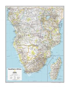 Southern Africa - Atlas of the World, 10th Edition Map