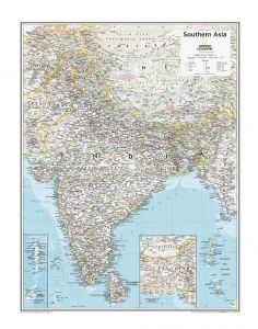 Southern Asia - Atlas of the World, 10th Edition Map