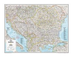 The Balkans - Atlas of the World, 10th Edition Map