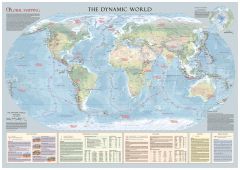 The Dynamic World Wall Map - Large Map