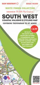 The Little Map Company - Route Finder - Trevowhan To St Agnes