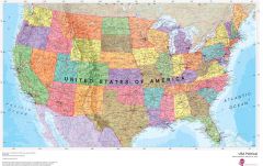 USA Political Map