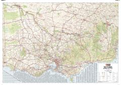 Victoria, Australia State Supermap Map