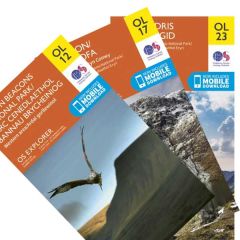 OS Explorer - 3 Peaks Wales Bundle