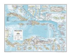 West Indies - Atlas of the World, 10th Edition Map