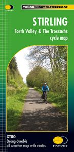 Harvey Cycle Map - Stirling, Forth Valley & The Trossachs