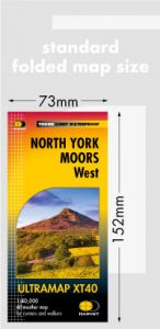 Harvey Ultra Map - North York Moors West - XT40