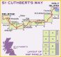 Harvey National Trail Map - St Cuthberts Way
