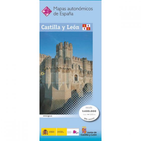 CNIG Spanish Autonomous Region Series Map - Castilla y Leon