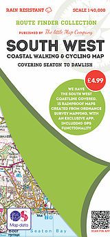 The Little Map Company - Route Finder - Seaton To Dawlish