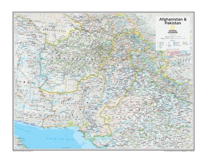 Afghanistan & Pakistan - Atlas of the World