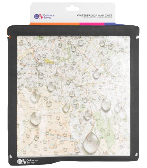 Ordnance Survey - Map Case - Grey