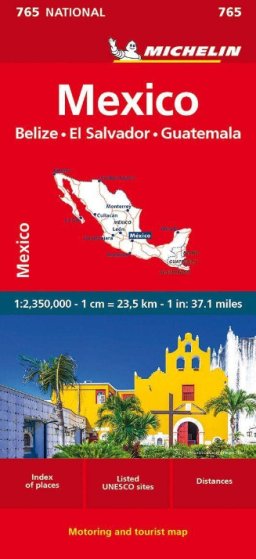 Michelin National Map - 765-Mexico