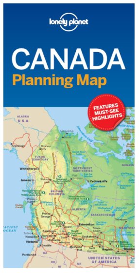 Lonely Planet - Planning Map - Canada