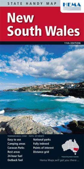 Hema State Map - New South Wales State Handy