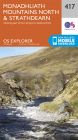 OS Explorer - 417 - Monadhliath Mountains North & Strathdearn