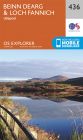 OS Explorer - 436 - Beinn Dearg & Loch Fannich
