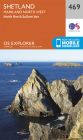 OS Explorer - 469 - Shetland - Mainland North West