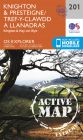 OS Explorer Active - 201 - Knighton & Presteigne