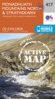 OS Explorer Active - 417 - Monadhliath Mountains North & Strathdearn