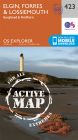 OS Explorer Active - 423 - Elgin, Forres & Lossiemouth