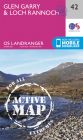 OS Landranger Active - 42 - Glen Garry & Loch Rannoch