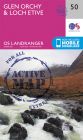 OS Landranger Active - 50 - Glen Orchy & Loch Etive