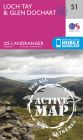 OS Landranger Active - 51 - Loch Tay & Glen Dochart