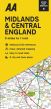 AA - Road Map Britain - Midlands & Central England