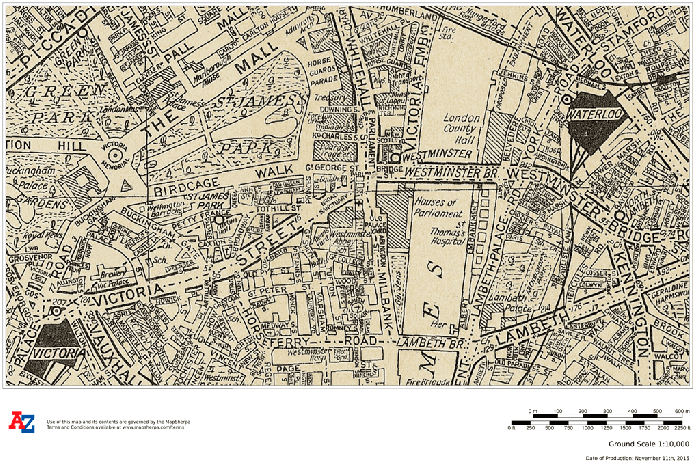 Historical London Map
