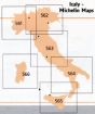 Michelin Regional Map - 564-Italy South