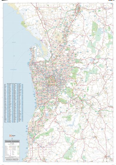 Adelaide Supermap Map