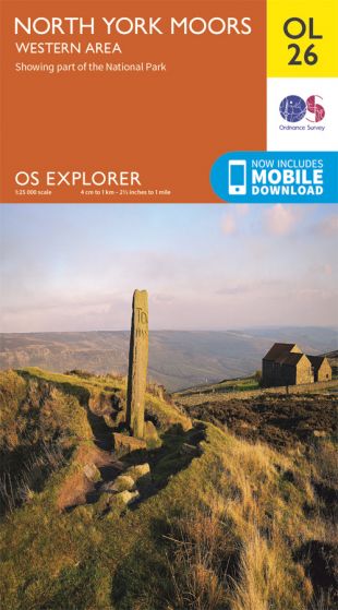 OS Explorer Leisure - OL26 - North York Moors - Western area