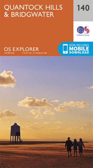 OS Explorer - 140 - Quantock Hills & Bridgwater