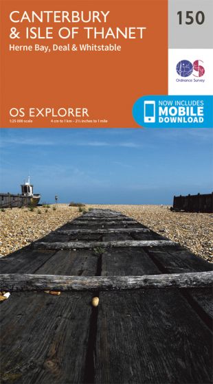 OS Explorer - 150 - Canterbury & the Isle of Thane