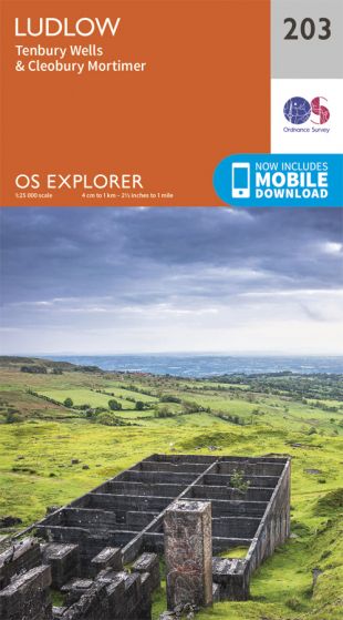OS Explorer - 203 - Ludlow
