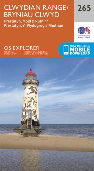 OS Explorer - 265 - Clwydian Range