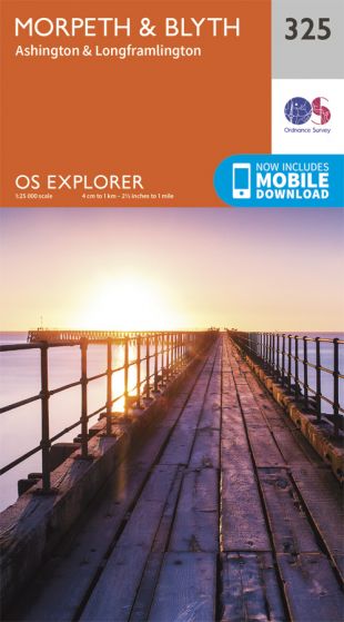 OS Explorer - 325 - Morpeth & Blyth
