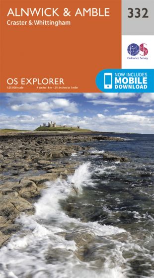 OS Explorer - 332 - Alnwick & Amble