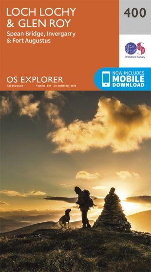 OS Explorer - 400 - Loch Lochy & Glen Roy