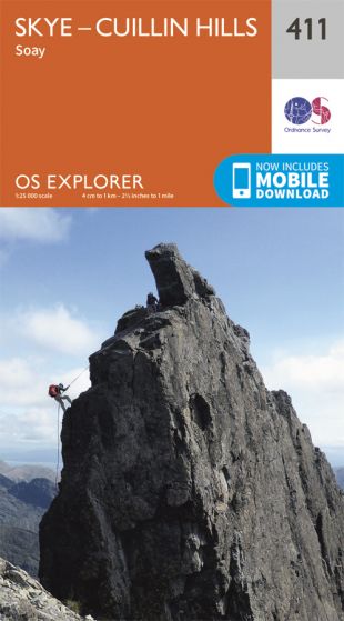 OS Explorer - 411 - Skye - Cuillin Hills